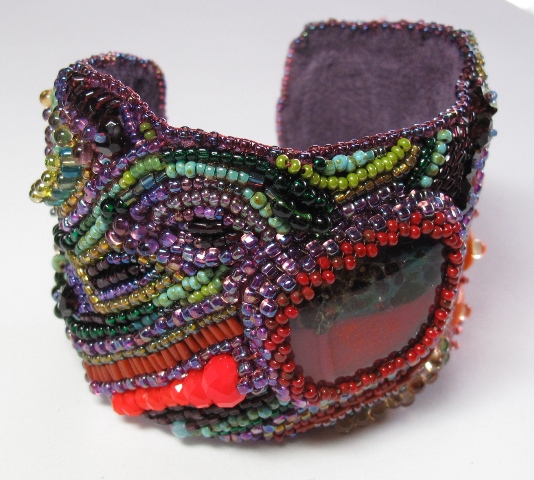 Beth Dewey - Orange Flow bracelet