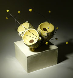 Yellow sculpture 1